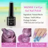 Gel mizhse 12 stcs/set glitter kat magnetische gel nagellak set gel nagels ontwerp nodig nagel lamp uv gel vernis voor nagels kunst met doos