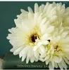 Dekorativa blommor 7st konstgjorda Gerbera Silk Daisy Housewarming Garden Table Wedding Diy Party Bridal Bouquet Decoration