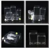 50pcs Hook Transparent PVC Phone Case Clear Plastic Boxes Storage Jewelry Gift Box Wedding Birthday Party For Gift Packing Box