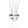 Pendant Necklaces Pendants Jewelry Diamond Peach Heart Mothers Day Gift Family Daughter Sister Crystal Necklace Drop Delivery 2021 Othxt
