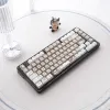 アクセサリーUSLION 141KEYS GREYRATテーマチェリープロファイルPBT KEYCAP DIYキット61/64/68/78/84/87/96/98/104/108 MXスイッチメカニカルキーボード