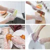 500/1000 pcs Disposable Gloves One-off Plastic Gloves Kitchen BBQ Picnic Cooking Cleaning Gloves Kitchen Household Gloves