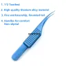 Titanium Colibri Beaked Toothed Ophthalmic Forceps Pet surgical tweezers Veterinary pet instrument