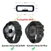 Acessórios de pulseira inteligente para Garmin Fenix6x 5x 5 6 5s 6s Relógio Ring Band Strap Ring Rings para Garmin VivoSmart HR+ Holder Lock