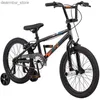 Bikes Switch and Slam Kids BMX Bike Boys and Girls Bicyc Idades de 5 a 8 anos de bicicleta de 18 polegadas de 18 polegadas com rodas de treinamento ou sem L48