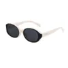 24SS Nuovo designer Fascibile TR90 Definizione Occhiali da sole in nylon per donne Ovali da sole a cornice ovale coreana di alta qualità