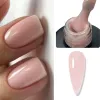 Chunshu gelée rose couleur caoutchouc de base de base 10 ml gel nue nude polonais semi-permanent français auto-niveler UV LED Gel Manucure