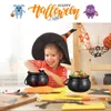 Plates Witch Jar Halloween Handheld Candy Container Portable Bucket Pot Party Sweets Bulk Serving Dishes Sets