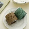 10Pcs Hair Rubber Bands High Elastic Braided Hair Scrunchies Ponytail Holder Hair Ties Simple Women Headwear Hair Accessories