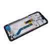 För Motorola Moto G50 5G LCD Display Pekskärm Digitizer Assembly med ram för Moto G50 5G Reparationsreparationsdelar 6.5 "