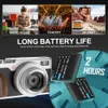 56MP Digital Camera for Photography and Vlogging, 4K Video, 180° Flip Screen, 16X Zoom, Compact Camera for Beginners - Ideal for YouTube Content Creation