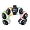 2024 NIEUW Smart Watch D18S Multifunctionele sportarmband Blood Oxygen Hartslag Slaap Monitoring 1,44-inch Ronde scherm