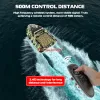 Dual Battery Power Supply RC Fishing Bait Boat Dual Motor 500m 2 kg Loading Remote Control Dual Motor Constant Speed ​​Cruise Nest