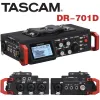 Recorder Tascam DR701D Lineaire PCM -recorder / mixer voor DSLR Camera SMPTE TimeCode Portable Audiosysteem Video Productie
