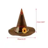 Spaventapasseri Cappello Spaventapasseri Accessorio Wizard Hat Cappello per adulti Domani per la festa di cosplay in costume di Halloween