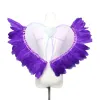 Angel Wing Heart Fairy Wings Halloween Christmas Masquerade Carnival-Cosplay Costume Feather Devils Wing per adulti-kids