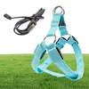 Dog Collars Leashes USB LED Harness Pet Cat Collar Vest Safety Lighted Dogs Luminous Fluorescent7202295