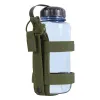 Buiten verstelbare waterfles tas Militaire reizen Molle flesdrager Oval Thermosbekerhouder Ketteldragerszak voor wandelen