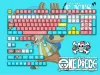 Accessories One Piece theme keycap Cherry Profile PBT material mechanical keyboard cap compatible with 108 68 87 98 keys