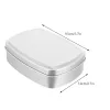 Balm Paste Soap Box Soap Aluminum Box Dust-Proof Soap Holders Practical Soap Containers Food Grade Box with Lid