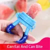 Sacca per morso per bambini alimenti per frutta integrazione latte verdura forniture per bambini che alimentano tavoli silicone alimentatore bottiglia per ciucini per bambini