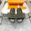 ベルクロスリッパプール枕コンフォートデザイナースリッパデニムサンダル幅スライド女性サンダルラバーシューズファッション簡単なスタイルスライド