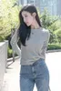 Women's Sweaters 2024 Autumn Fashion Women Sweater O Neck Long Sleeve Casual Grey Knitwears