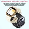 1.65" AMOLED Smart Watch Women Bluetooth Call Health Monitor Smartwatch 1ATM Deep Waterproof Super Long Battery Life Wristwatch