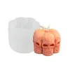 Série de Halloween AROMATEAPT Candle Silicone Mold Mal
