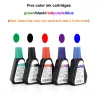 DIY Custom Self Inking Rubber Stamp with up to 2 Lines of Custom TextLaser Engraved Rubber Seal Stamp