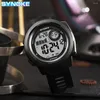 Нарученные часы Snyoke Men Digital Watch Sports Watches 5BAR Водонепроницаемые военные светодиоды Большой экрановой будильник