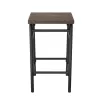 Dining Room Sets, 3 Piece Pub Set, Kitchen & Dining Room, Brown & Black,dining Room Set