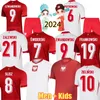 2024 2025 Polen Fußballtrikots Souvenir Milik Lewandowski Krychowiak 24 25 Home Away Grosicki Piatek Zielinski Zielinski Fußballhemd Männer Kinder Kit 214