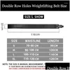 Waist Support Thick Weightlifting Fitness Powerlifting Protective Brace Gym Barbell Squat Deadlift Strength Training Drop Delivery Spo Dh4R9