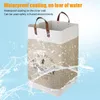 Wasserij tassen mand bak zonsverblijf inklapbare organizer waterdichte vouwbare opslag vuile kledingmand