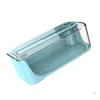 Plates 41XB Large Butter Dish With Knife And Lid Plastic Tray Container Kitchen Countertops Keeper Easy To Use
