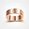 Van Bracelet Cartr Titanium Steel High Quality Internet Celebrity Couple Couple Ring Version haut de gamme Mâle et Femelle Ring Antigique et non FADING