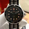 Orologi da polso 41mm di alta qualità orologio automatico per uomini orologi meccanici ceramica nera cornice in acciaio inossidabile tela saffiro luminoso