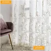 Gardin French Light Luxury Princess Brodery Hollow Blank GASE LACE SN Gardiner för vardagsrumsfönster Anpassning Drop de Dhqdp