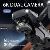 Drones KF106 MAX Drone 4K Professional 5G WIFI GPS 6K HD Camera Brushless 360 Obstacle Avoidance FPV Foldable Quadcopter RC Dron