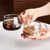 ワイングラスイタリアのハイボロケイ酸塩グラスコーヒーカップとコールドラテ家庭用ミルクブレックファースト