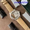 Mode -AP -Handgelenk Uhr Millennium 77247BC ZZ A813CR.01 Handbuch mechanischer 18K Platin -Diamant Luxus Womens Watch