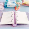 Migne Daisy 3 trous Notebook Loge Leaf Notepad Ring Binder Hand Book Mini Remarque Planificateur de la papeterie de l'école Kawaii