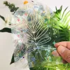 1PCS 3D Efeito do arco -íris adesivos de janela Cat Star Sun Flor Decor