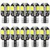 10 PCS T10 W5W CANBUS DE LED de voiture avec une fausse ampoule pour l'intérieur de la voiture 8 SMD 5730 12 V 6000