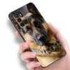 Немецкий пастух собачьего телефона для Xiaomi Redmi Примечание 7 8 9 10 11 8T 10S 10S 11S 4G 11E 11T Pro 5G Soft TPU Черная крышка