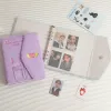 A5 Plush Binder Photocard Holder Kawaii Cute Photo Álbum Kpop Idol Photocards Collect Book Student School Notebook Stationery