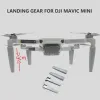 ドローン4cmハーフランディングギアエクステンションレッグDJI mini 2 /dji mavic miniドローンアクセサリーのクイックマウント保護ドローン