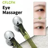 Ögonmassagen Roller Stick Skin Care Metal Tool Dark Circles Face Gua Sha Anti Wrinkle Facial Lifting Applicator Spoon