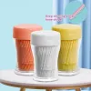 200 PCS Double Head Plastics Toothpick Fishbone Fine Bristle Brush Oral Care Toothpicks Disposable Food Grade Materials